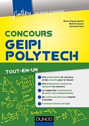 Concours Geipi Polytech tout-en-un