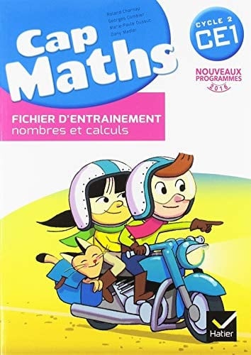 Cap Maths CE1 Fichier d'entrainement nombres et calculs