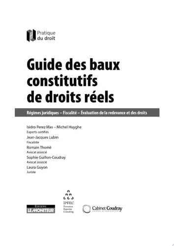 Guide des baux constitutifs de droits réels