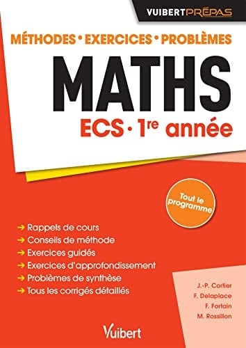 Maths ECS 1re année