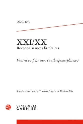 Faut-il en finir avec l'anthropomorphisme?