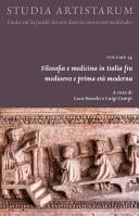 Filosofia e medicina in Italia fra medioevo e prima età moderna