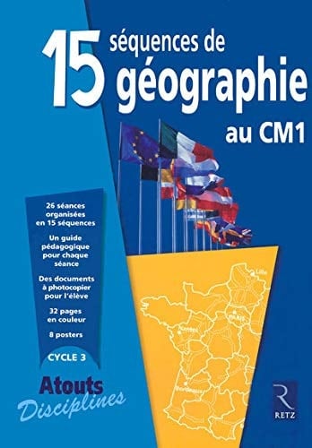 15 séquences de géographie au CM1
