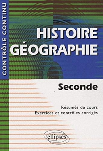 Histoire Géographie seconde