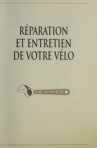 Réparation et entretien de votre vélo