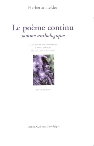 Le poème continu somme anthologique
