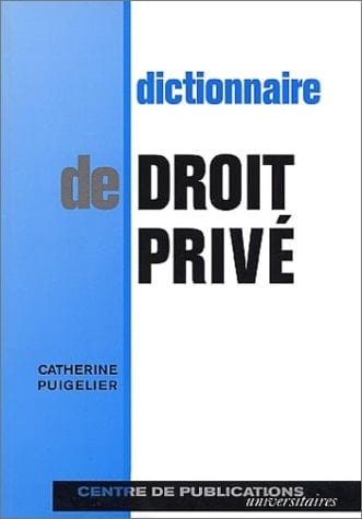 Dictionnaire de droit privé