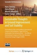 Sustainable Thoughts in Ground Improvement and Soil Stability - Proceedings of the 3rd GeoMEast International Congress and Exhibition, Egypt 2019 on Sustainable Civil Infrastructures - the Official International Congress of the Soil-Structure Interaction Group in Egypt (SSIGE)