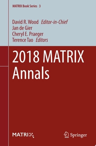 2018 MATRIX Annals