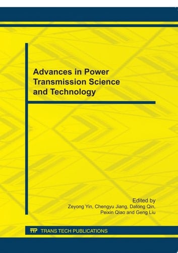 Advances in Power Transmission Science and Technology