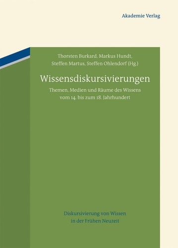 Natur - Religion - Medien Transformationen frühneuzeitlichen Wissens