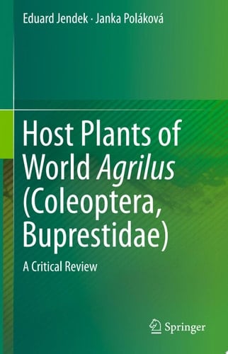 Host Plants of World Agrilus (Coleoptera, Buprestidae)