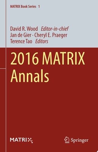 2016 MATRIX Annals