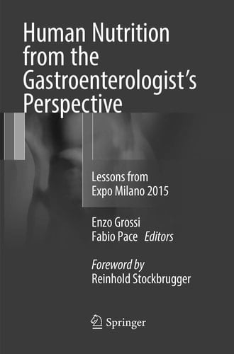 Human Nutrition from the Gastroenterologist’s Perspective Lessons from Expo Milano 2015
