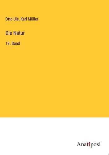 Die Natur 18. Band
