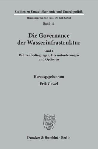 Die Governance der Wasserinfrastruktur