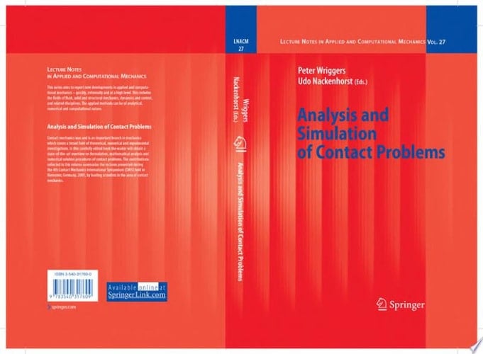 Analysis and Simulation of Contact Problems
