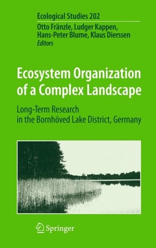 Ecosystem Organization of a Complex Landscape