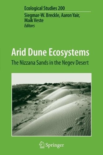 Arid Dune Ecosystems The Nizzana Sands in the Negev Desert