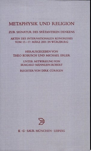 Metaphysik und Religion