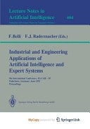 Industrial and Engineering Applications of Artificial Intelligence and Expert Systems 5th International Conference, IEA/AIE-92, Paderborn, Germany, June 9-12, 1992. Proceedings