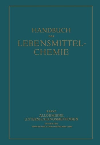 Allgemeine Untersuchungsmethoden Erster Teil Physikalische Methoden