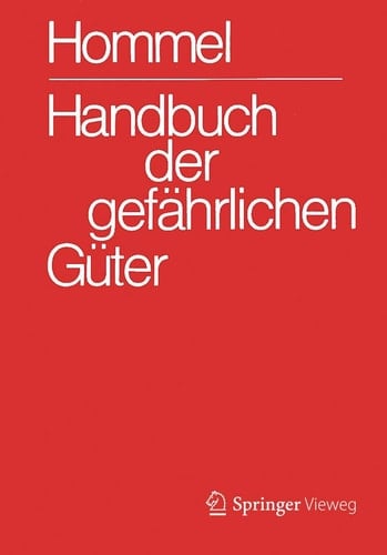 Handbuch der gefährlichen Güter. Gesamtwerk: Merkblätter 1-2900. Erläuterungen I und II. Transport- und Gefahrenklassen. Hommel interaktiv Update Einzelplatzversion 15.0 auf 16.0 (German Edition)