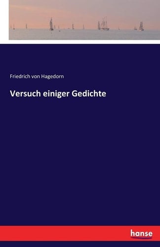 Versuch einiger Gedichte
