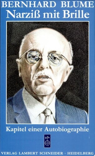 Narziss mit Brille Kapitel einer Autobiographie