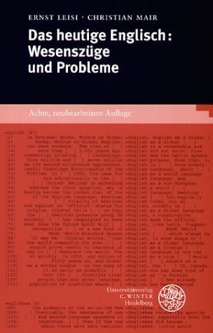 Das heutige Englisch Wesenszüge und Probleme