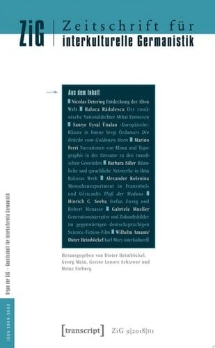 Zeitschrift für interkulturelle Germanistik 9. Jahrgang, 2018, Heft 1