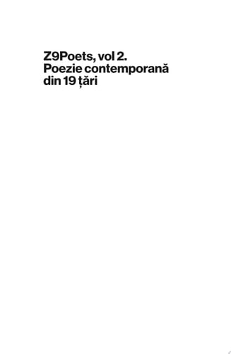 Z9Poets, vol. 2: Poezie contemporană din 19 țări