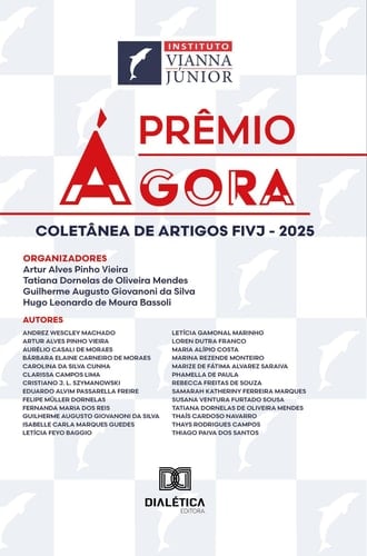 Prêmio Ágora - Coletânea de artigos das FIVJ – 2025
