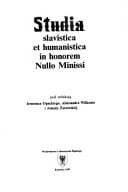 Studia slavistica et humanistica in honorem Nullo Minissi (Prace naukowe Uniwersytetu Śląskiego w Katowicach) (Polish Edition)