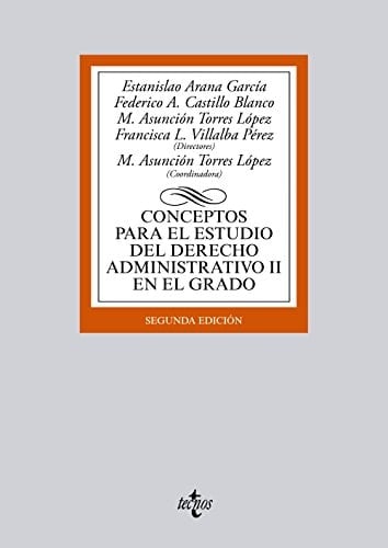 Conceptos para el estudio del Derecho administrativo II en el grado