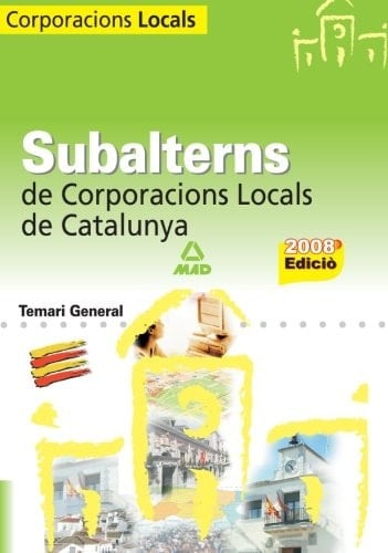 Subalterns de corporacions locals de catalunya. Temari