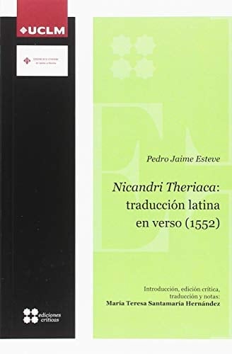 Nicandri Theriaca traducción latina en verso (1552)