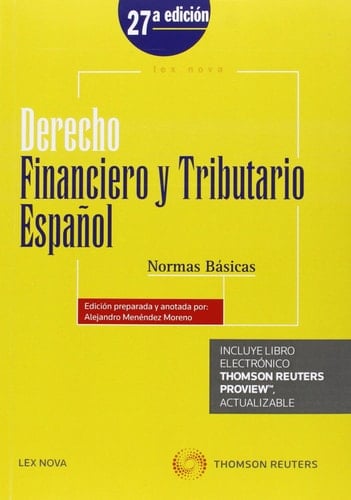 Derecho financiero y tributario español normas básicas