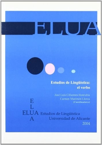 Estudios de lingüística el verbo