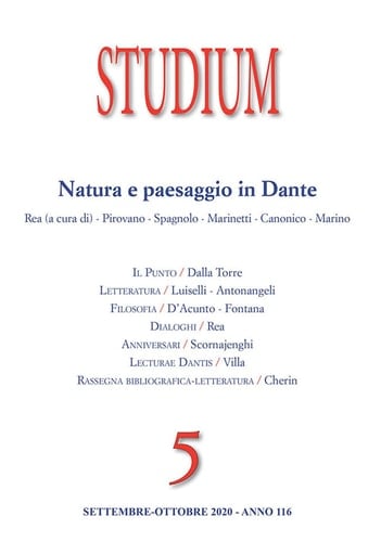 Natura e paesaggio in Dante