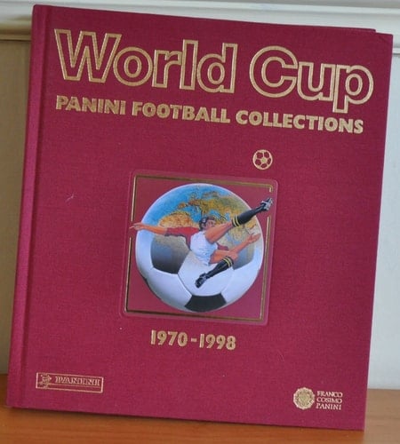 World Cup Football Panini Collections 1970-1998