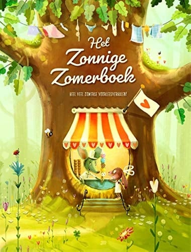 Het zonnige zomerboek heel veel spetterende voorleesverhalen over de zomer