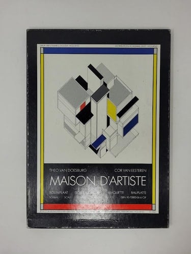 Maison d'Artiste bouwplaat ; schaal 1 : 100