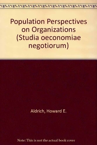 Population Perspectives on Organizations