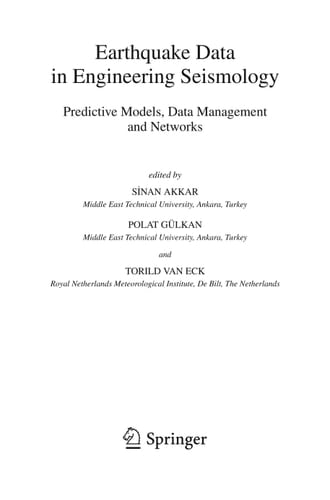 Earthquake Data in Engineering Seismology