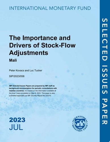 The Importance and Drivers of Stock-Flow Adjustments in Mali