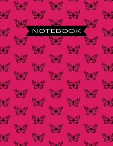 Notebook Butterfly Composition Notebook College Ruled 110 Pages