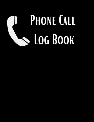 Phone Call Log Book: Large Voice Mail/Message Tracking Book, Home & Office Call Monitoring Log, Over 520 Telephone Record Space