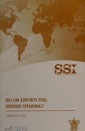Do oil exports fuel defense spending?