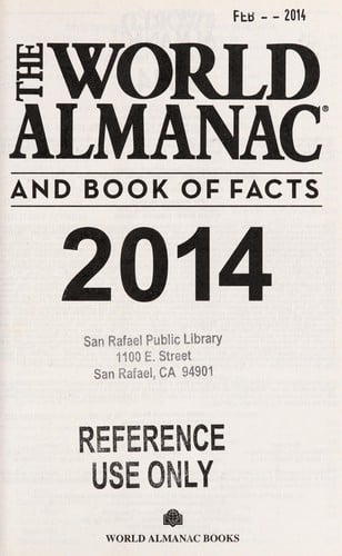 The world almanac and book of facts, 2014